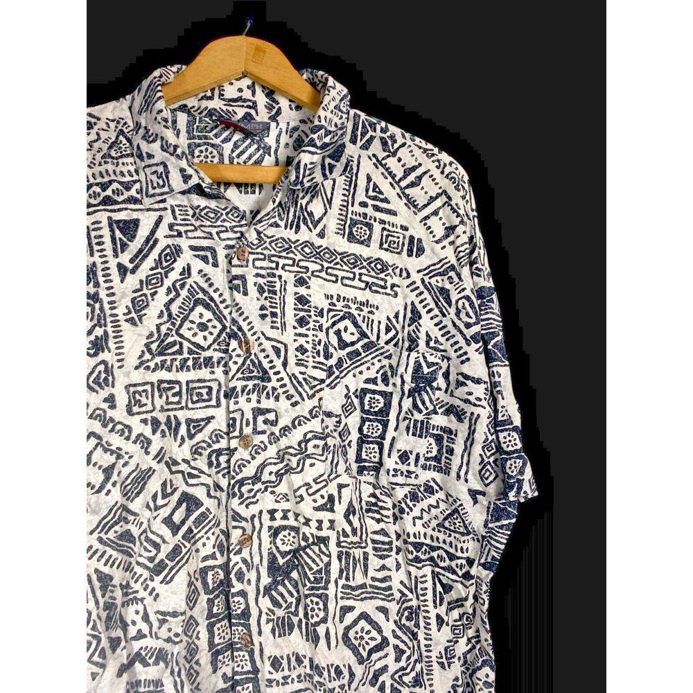 Triumph of California Shirt XL Mens Aboriginal Aloha Hawaiian Print Vintage